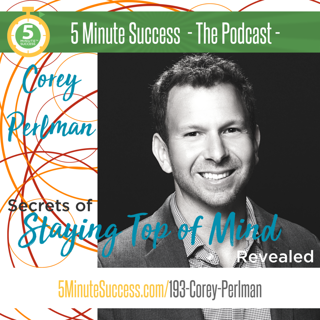 corey perlman 5 minute success