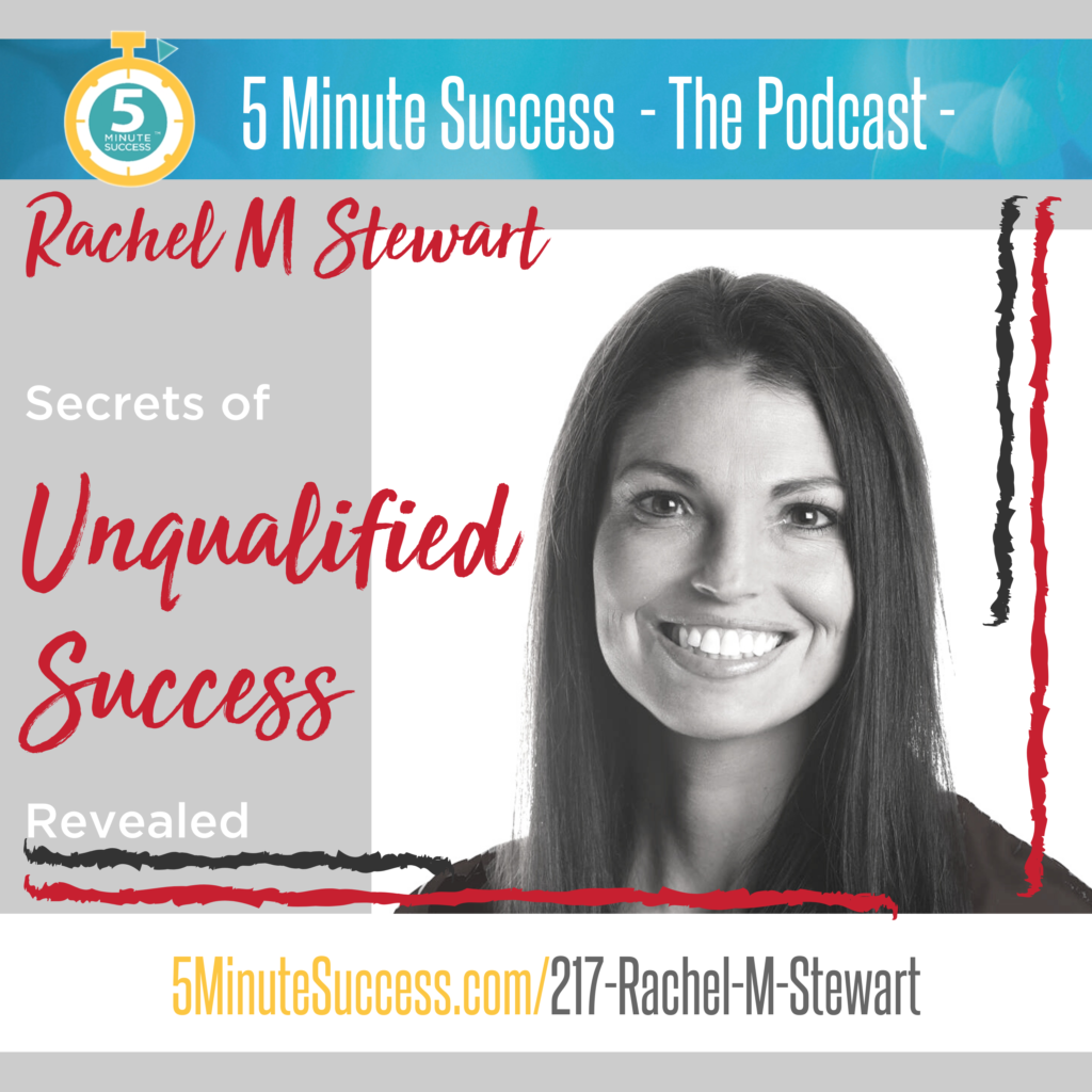 rachel m stewart 5 minute success