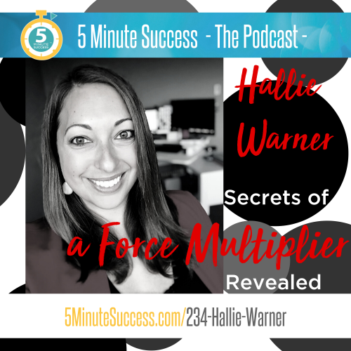 hallie warner 5 minute success